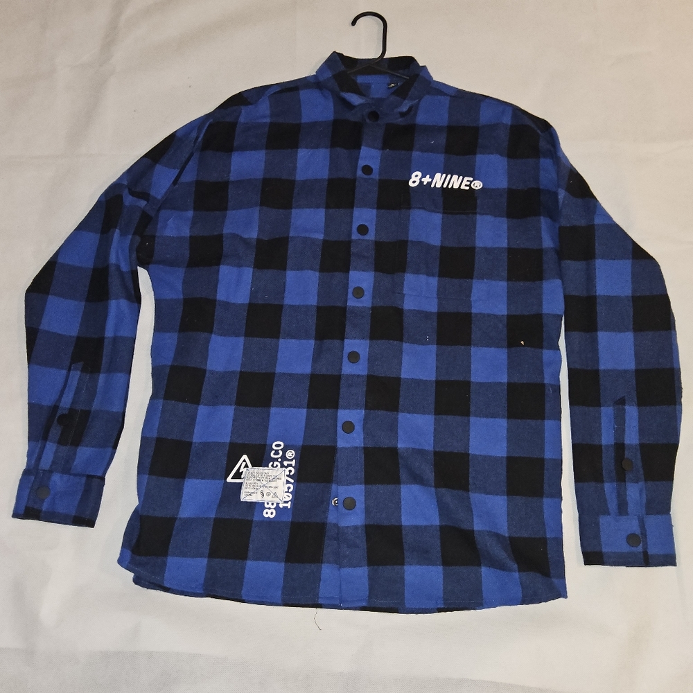 Oversized Flannel Button Down